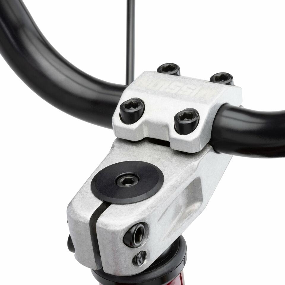 VELO BMX ENFANT CURB 20'' - NOIR / Orange sanguine – Image 2