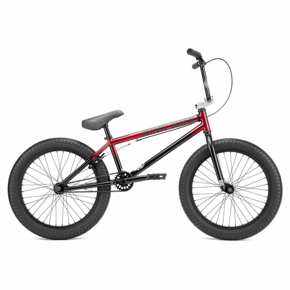 VELO BMX ENFANT CURB 20'' - NOIR / Orange sanguine