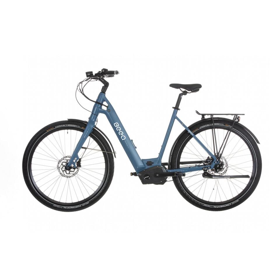 VÉLO DE VILLE ÉLECTRIQUE BEEQ E800 CADRE BAS BLEU – Image 3
