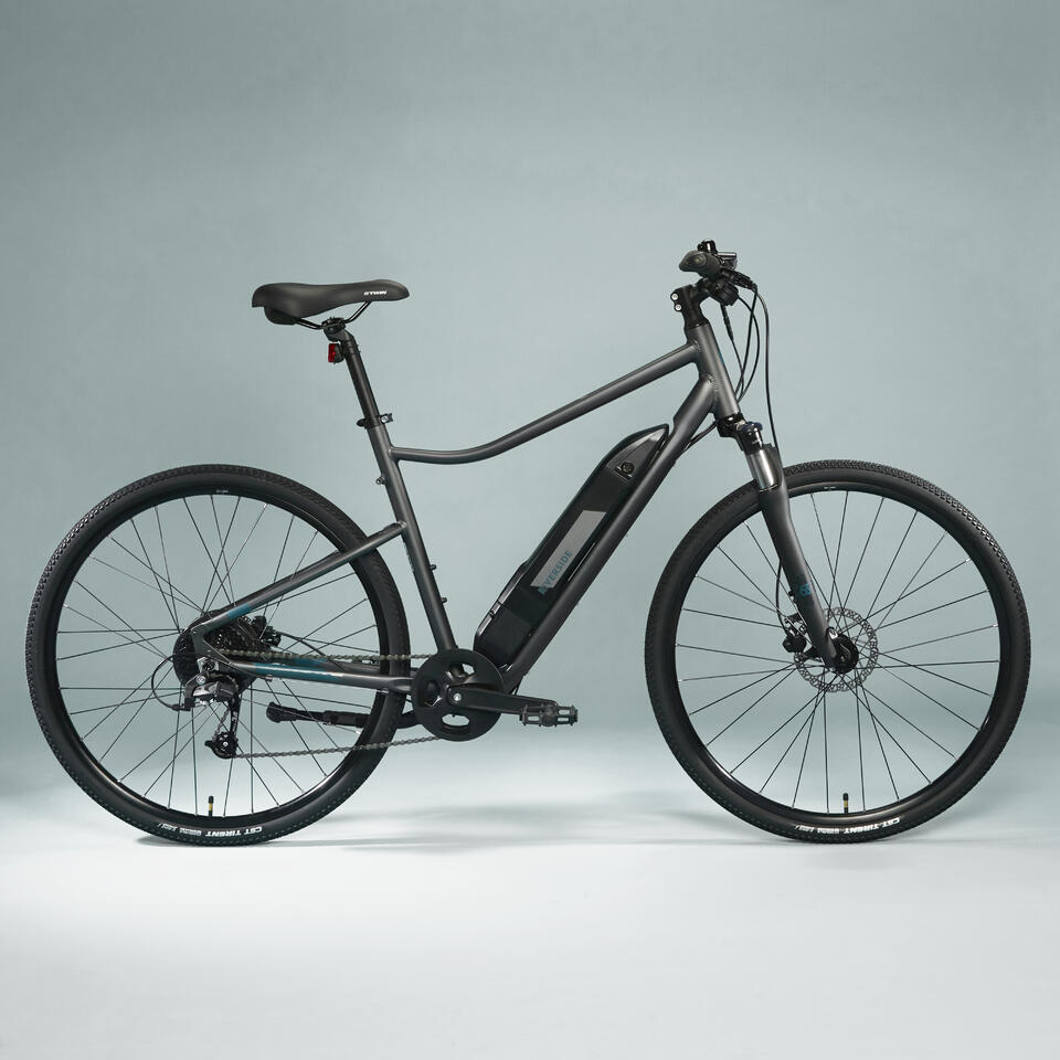 VÉLO TOUT CHEMIN ELECTRIQUE RIVERSIDE 500 E GRIS – Image 2