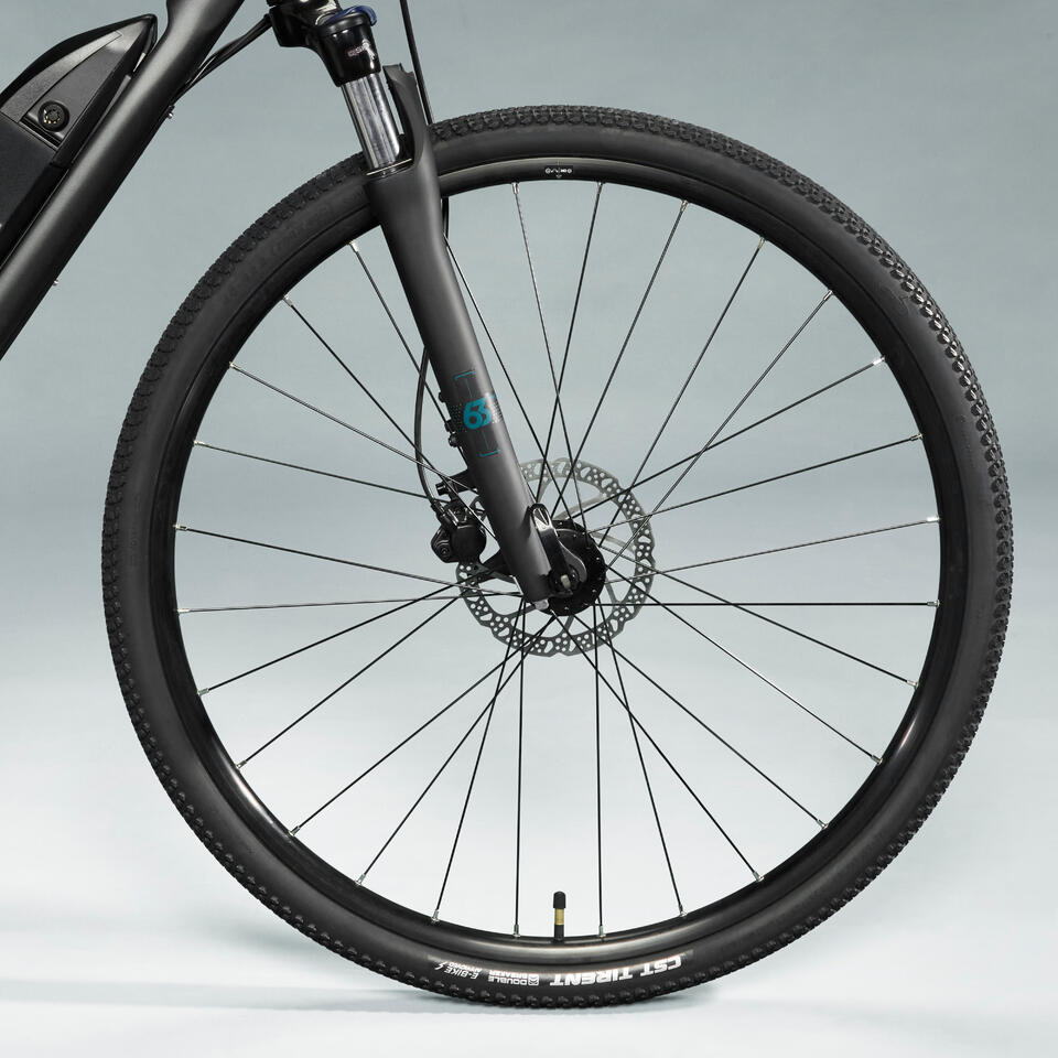 VÉLO TOUT CHEMIN ELECTRIQUE RIVERSIDE 500 E GRIS – Image 13