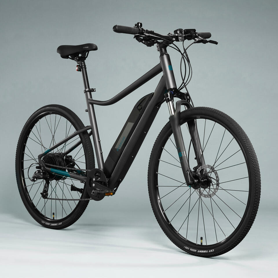 VÉLO TOUT CHEMIN ELECTRIQUE RIVERSIDE 500 E GRIS – Image 3