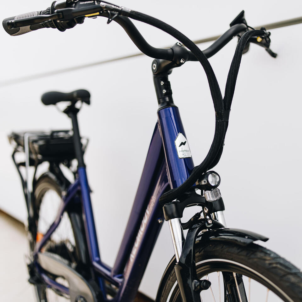 VÉLO VILLE ÉLECTRIQUE - NEOMOUV CARLINA HYDRAULIQUE - DARK BLUE – Image 5