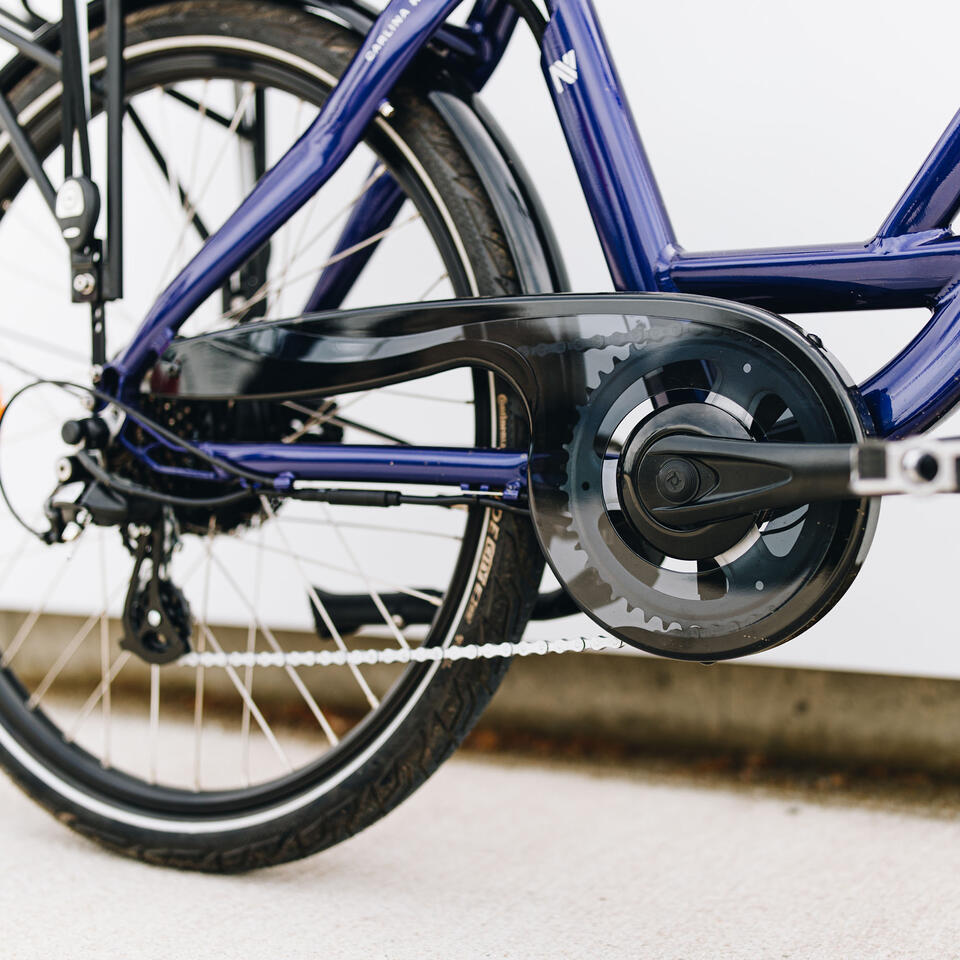 VÉLO VILLE ÉLECTRIQUE - NEOMOUV CARLINA HYDRAULIQUE - DARK BLUE – Image 8