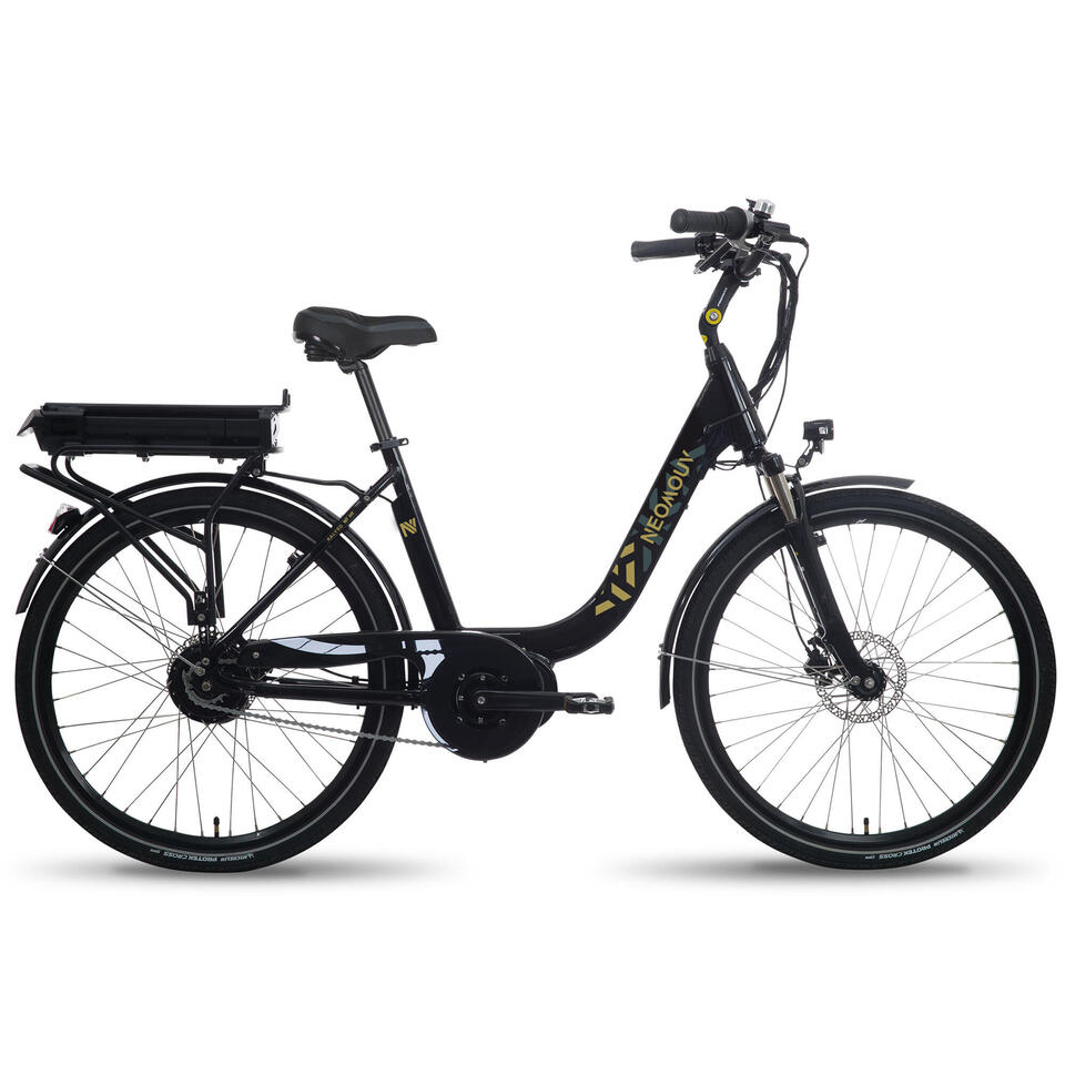 VÉLO VILLE ÉLECTRIQUE - NEOMOUV KALYSO 2 HYDRAULIQUE NEXUS 7 - NOIR
