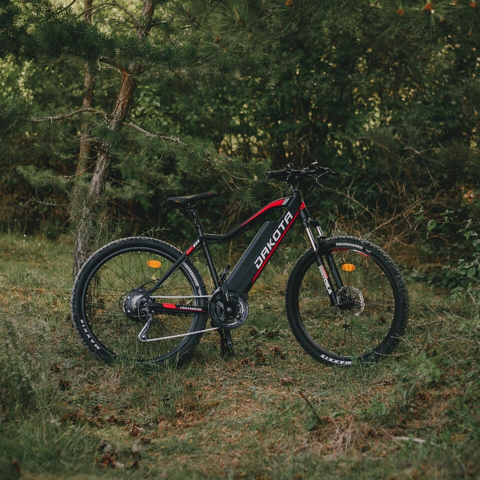 VÉLO VTT ÉLECTRIQUE DAKOTA ROUGE ALL MOUNTAIN – Image 3