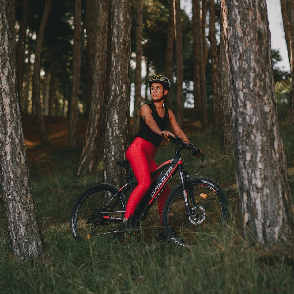 VÉLO VTT ÉLECTRIQUE DAKOTA ROUGE ALL MOUNTAIN – Image 4