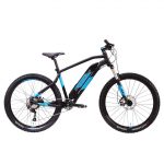 VÉLO VTT ÉLECTRIQUE E-ST 500 V2 NOIR BLEU 27,5"