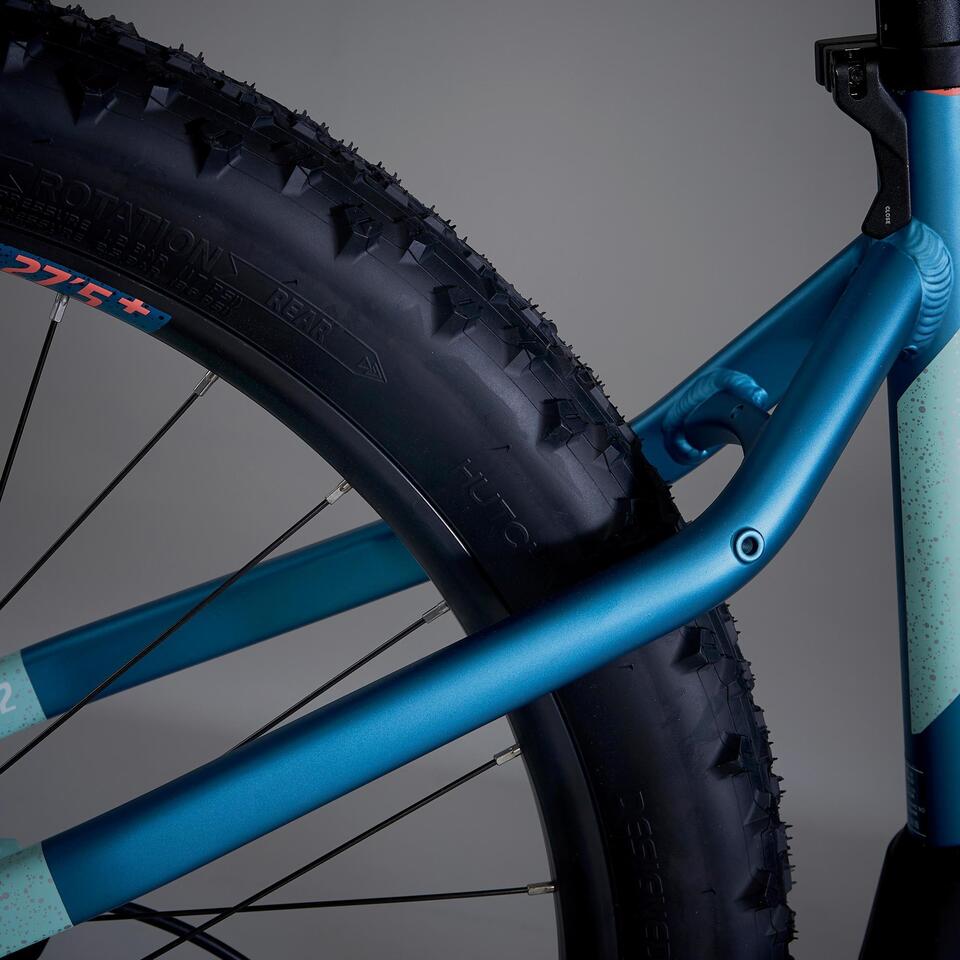 VÉLO VTT ÉLECTRIQUE E-ST 900 FEMME TURQUOISE 27'5" PLUS – Image 6