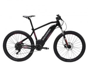 VÉLO VTT ÉLECTRIQUE E-ST520 FEMME NOIR 27,5"