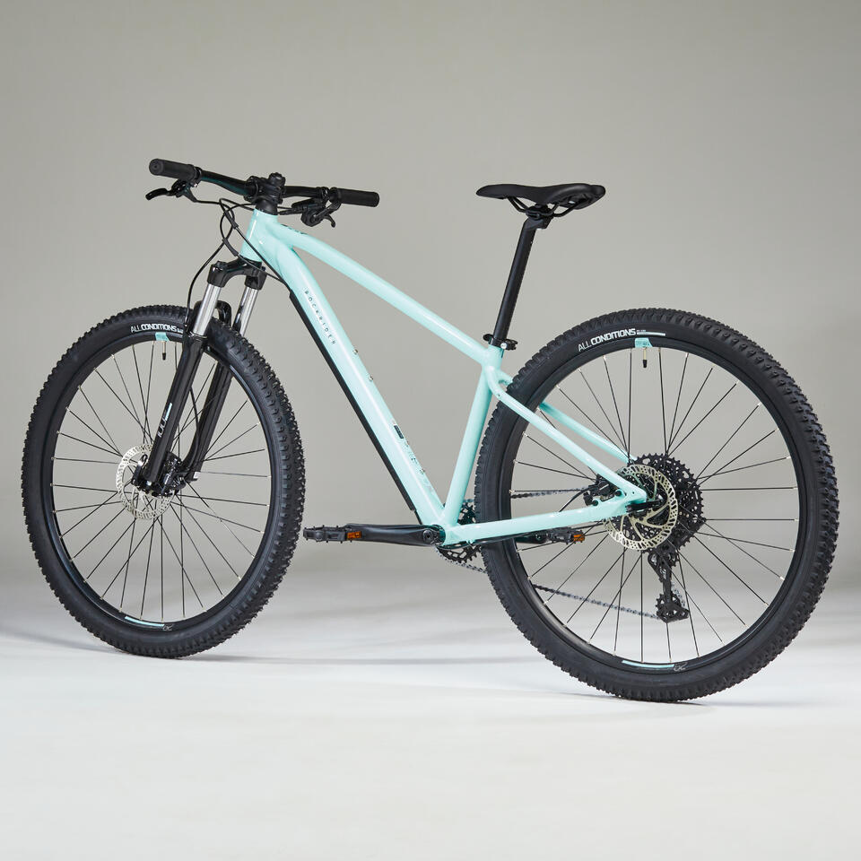 VÉLO VTT RANDONNÉE EXPLORE 520 FEMME VERT 29 – Image 3