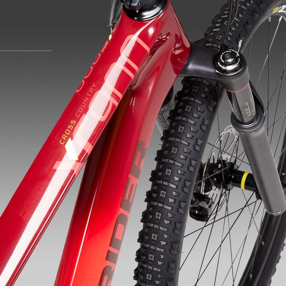 VÉLO VTT SEMI RIGIDE ROCKRIDER XC 900 29'' CARBONE GX EAGLE LUNAR – Image 15