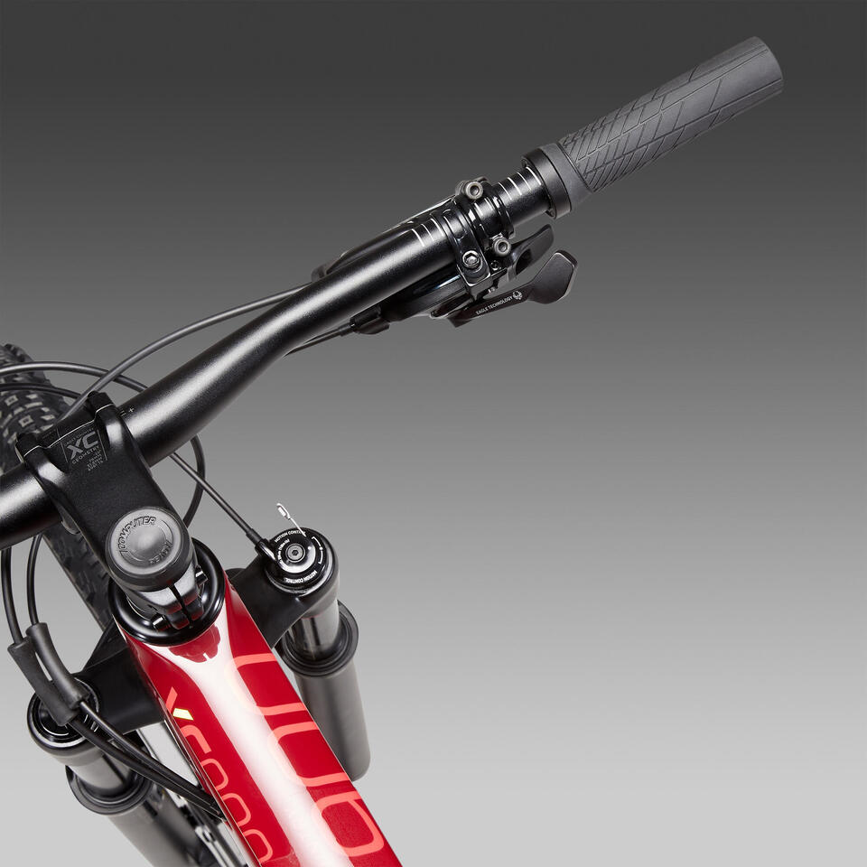 VÉLO VTT SEMI RIGIDE ROCKRIDER XC 900 29'' CARBONE GX EAGLE LUNAR – Image 7