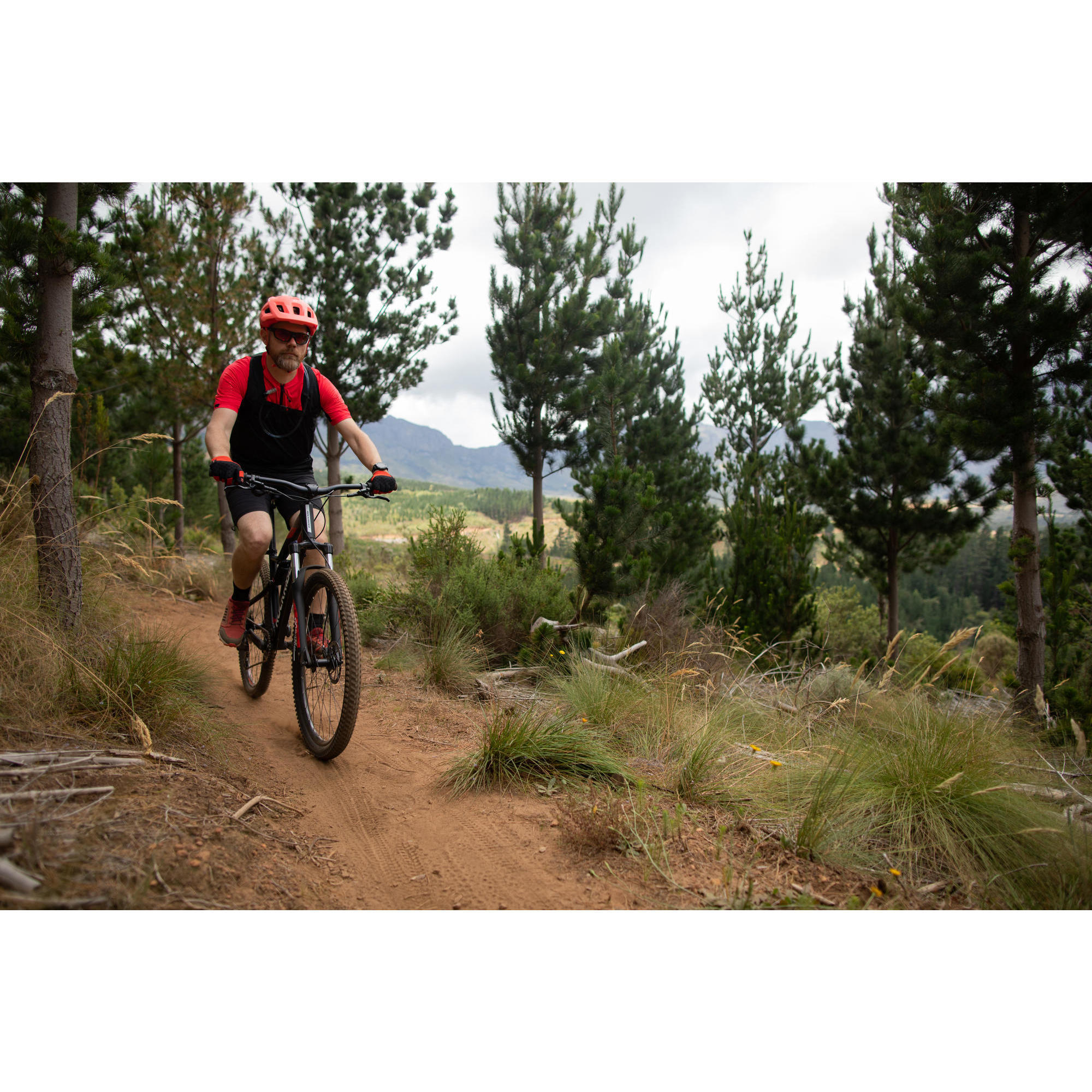 VÉLO VTT ST 530 S NOIR ROUGE 27,5" – Image 10