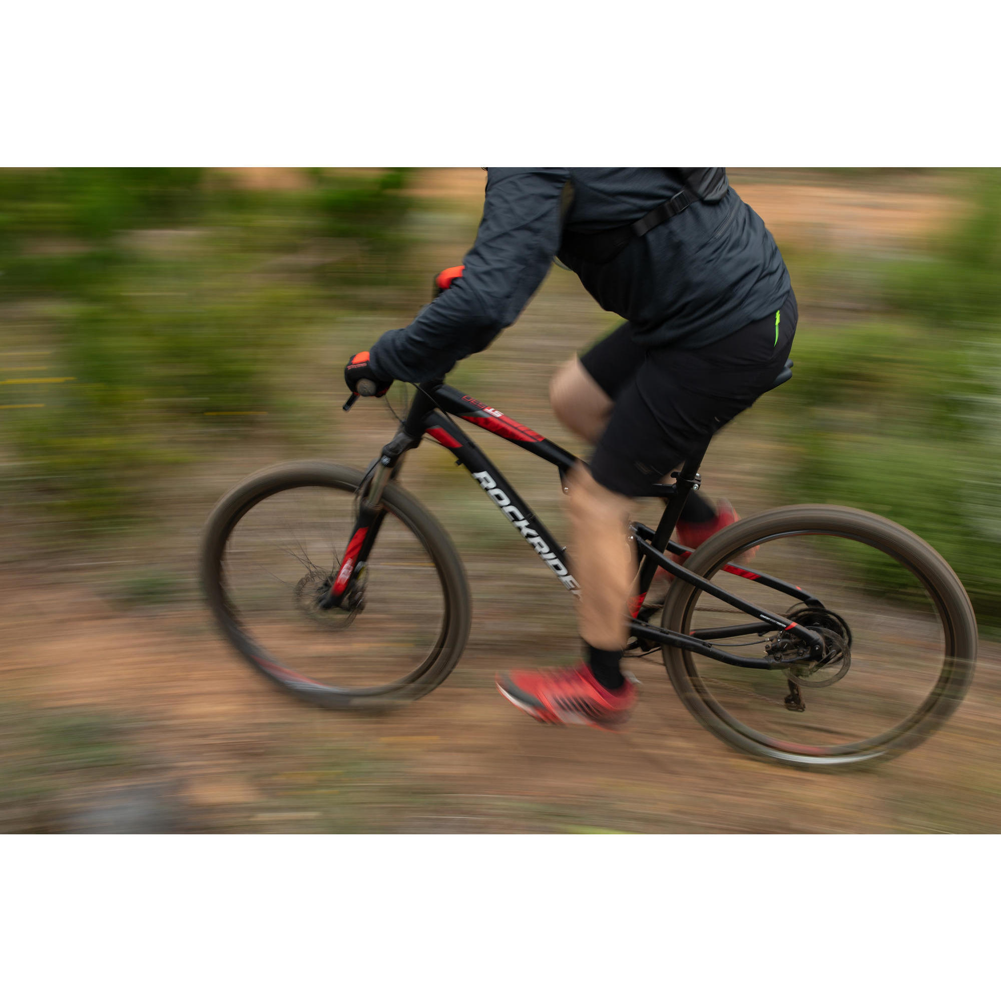 VÉLO VTT ST 530 S NOIR ROUGE 27,5" – Image 11