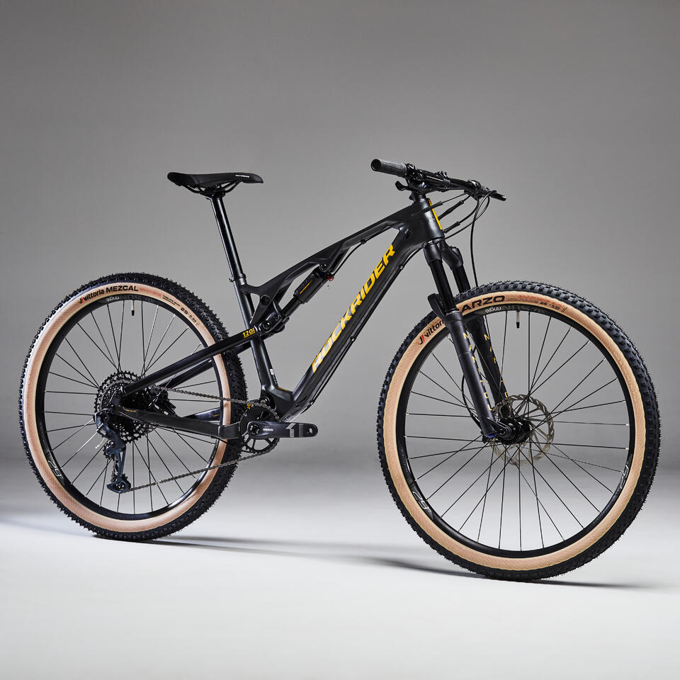 VÉLO VTT TOUT SUSPENDU ROCKRIDER XC 500 S 29'' CARBONE – Image 2