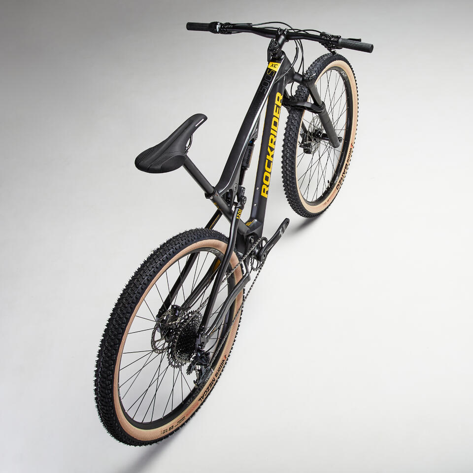 VÉLO VTT TOUT SUSPENDU ROCKRIDER XC 500 S 29'' CARBONE – Image 9