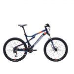 VÉLO VTT TOUT SUSPENDU ST 540 S BLEU ORANGE 27,5"