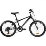 VTT ENFANT ROCKRIDER ST 500 20 POUCES 6-9 ANS NOIR