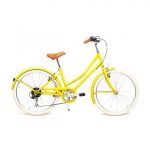 CAPRI CAROLINA JAUNE CITRON VÉLO DE VILLE 6V