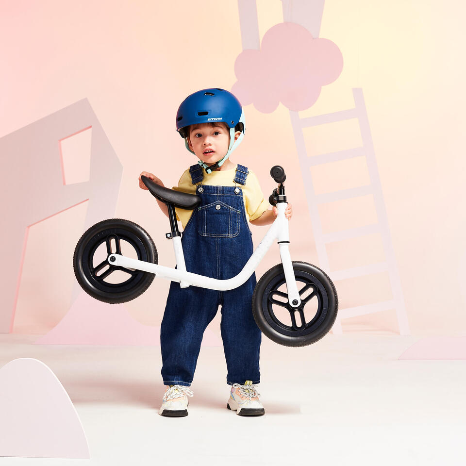 DRAISIENNE ENFANT 10 POUCES RUNRIDE 100 BLANC/NOIR – Image 5