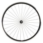 ROUE FIXIE 28 POUCES AVANT DOUBLE PAROIS NOIR ELOPS 500 RAYONNAGE RADIAL