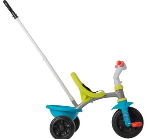 TRICYCLE ENFANT BE MOVE SMOBY BLEU/VERT