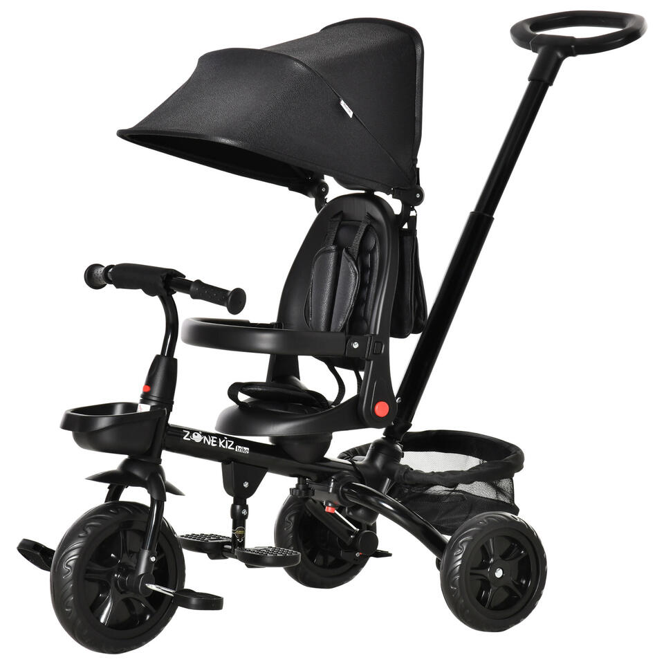 TRICYCLE ENFANT ÉVOLUTIF PLIABLE MULTI-ÉQUIPÉ MÉTAL PP