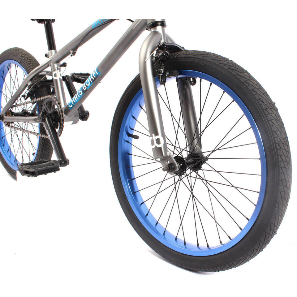 VÉLO BMX CHRIS BÖHM ENFANT ARGENT 11,3KG 19" KHEBIKES – Image 4