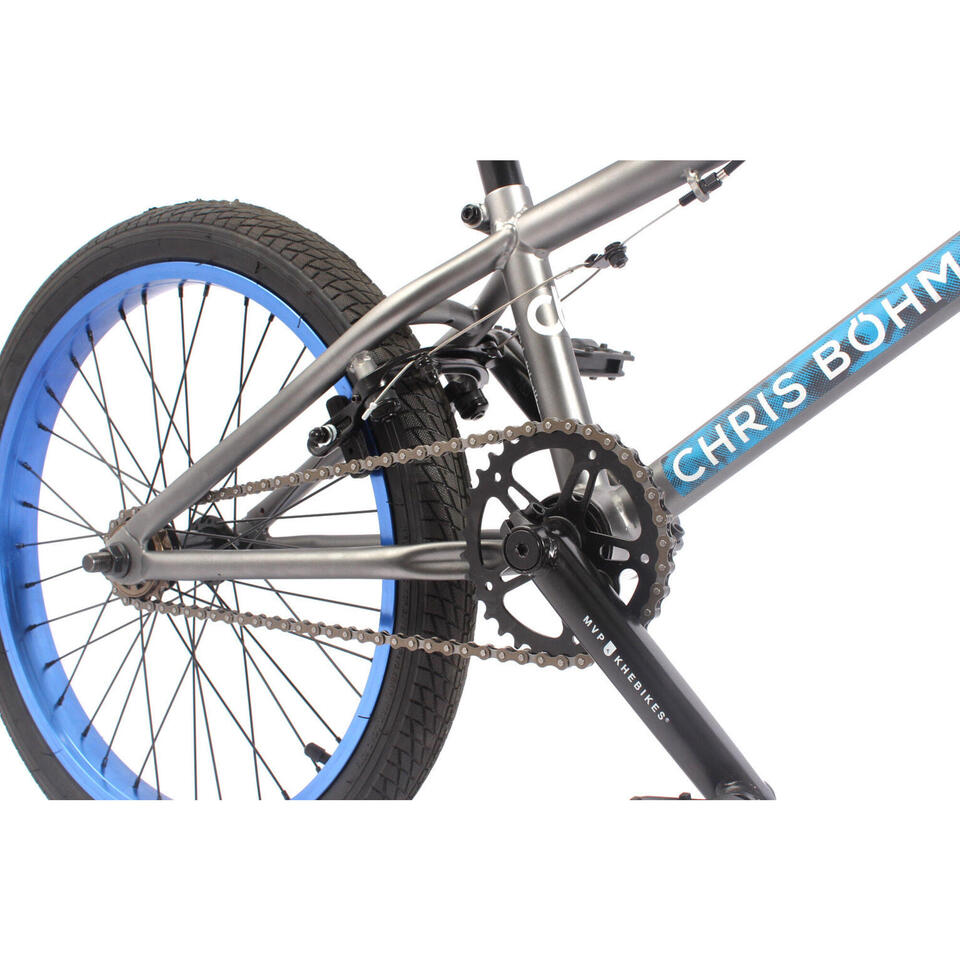VÉLO BMX CHRIS BÖHM ENFANT ARGENT 11,3KG 19" KHEBIKES – Image 5