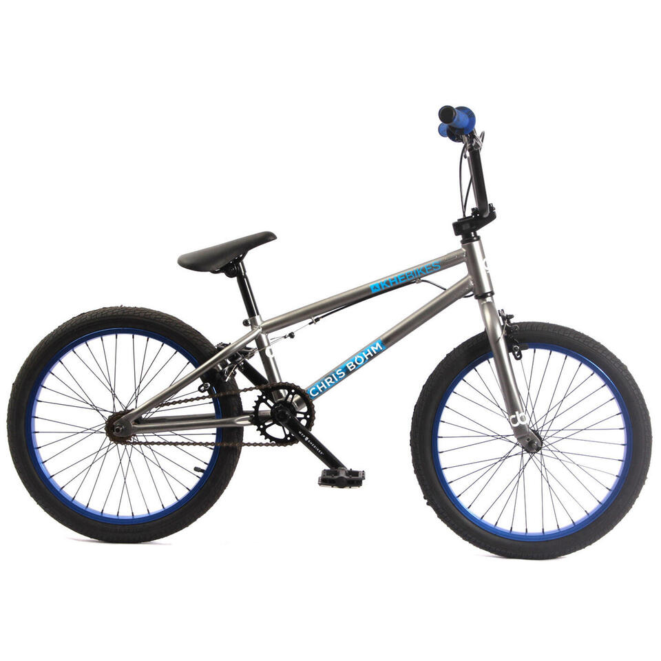 VÉLO BMX CHRIS BÖHM ENFANT ARGENT 11,3KG 19" KHEBIKES