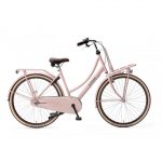 VÉLO DE TRANSPORT NOGAN VINTAGE N3 - FEMME - 50 CM - ROSE MAT