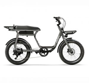 VÉLO DE VILLE ÉLECTRIQUE BIPLACE ET MODULABLE 624WH