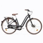 VELO DE VILLE ELOPS 900 CADRE BAS ALUMINIUM NOIR