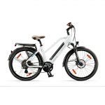 VÉLO ÉLECTRIQUE TREKKING NCM MILANO T3 - 36V 12AH 576WH - BLANC MAT