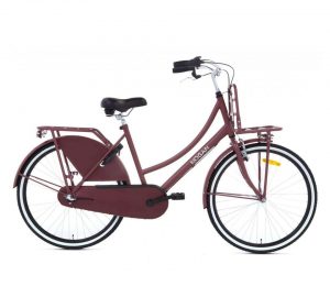 VÉLO ENFANT NOGAN VINTAGE N3 - 26 POUCES - ROUGE MAT