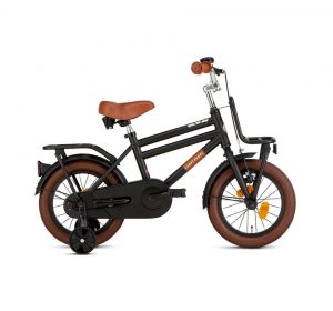 VÉLO ENFANT SUPERSUPER COOPER - 14 POUCES - NOIR
