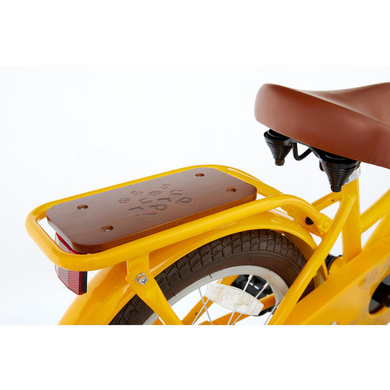 VÉLO ENFANT SUPERSUPER COOPER BAMBOO - 16 POUCES - JAUNE – Image 5