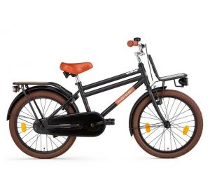 VÉLO ENFANT SUPERSUPER COOPER BAMBOO - 20 POUCES - NOIR MAT