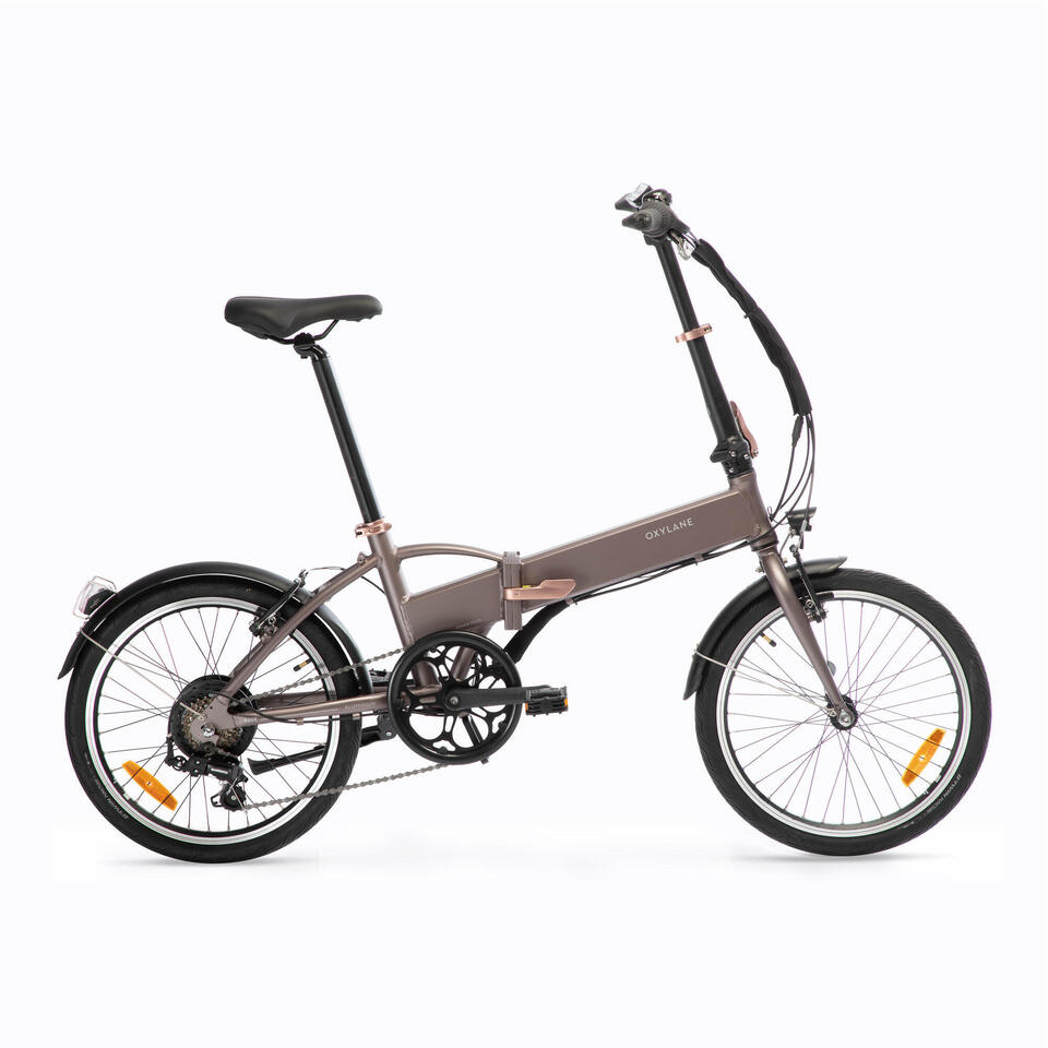 VELO PLIANT A ASSISTANCE ELECTRIQUE TILT 500 TAUPE