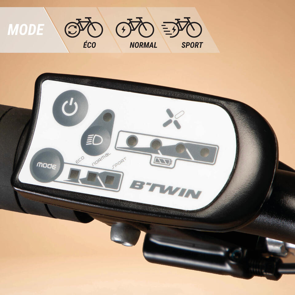 VELO PLIANT A ASSISTANCE ELECTRIQUE TILT 500 TAUPE – Image 4