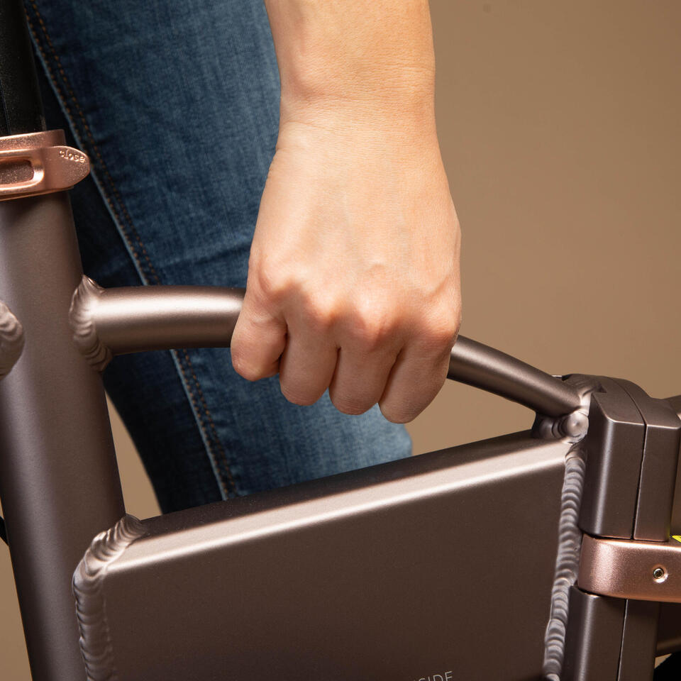 VELO PLIANT A ASSISTANCE ELECTRIQUE TILT 500 TAUPE – Image 7