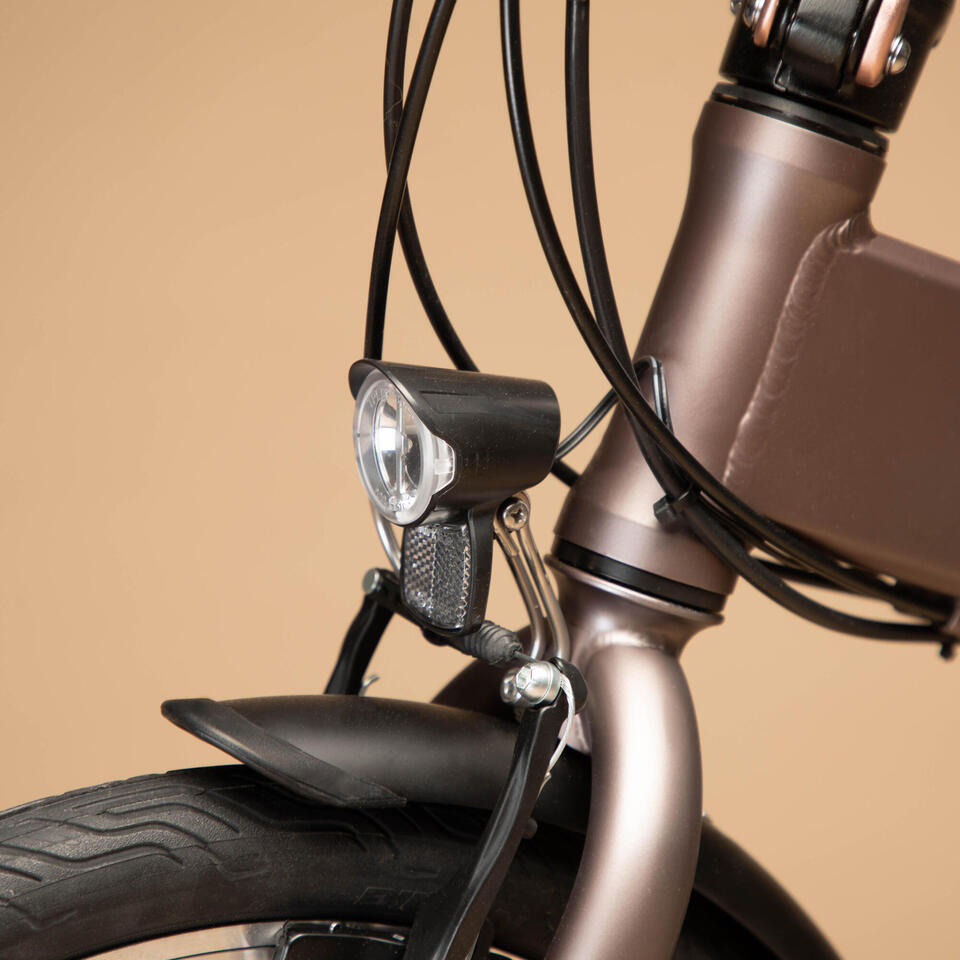 VELO PLIANT A ASSISTANCE ELECTRIQUE TILT 500 TAUPE – Image 9