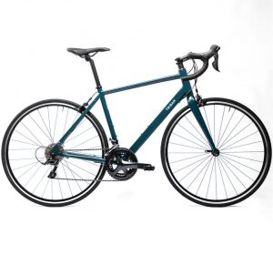 VÉLO ROUTE FEMME REGULAR TRIBAN - VERT
