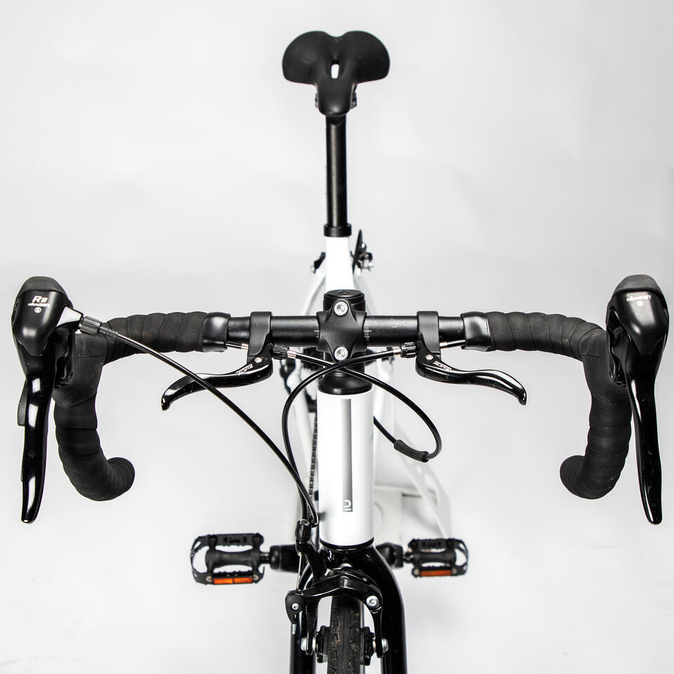 VÉLO ROUTE FEMME TRIBAN EASY BLANC – Image 6