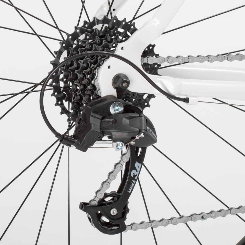 VÉLO ROUTE FEMME TRIBAN EASY BLANC – Image 9