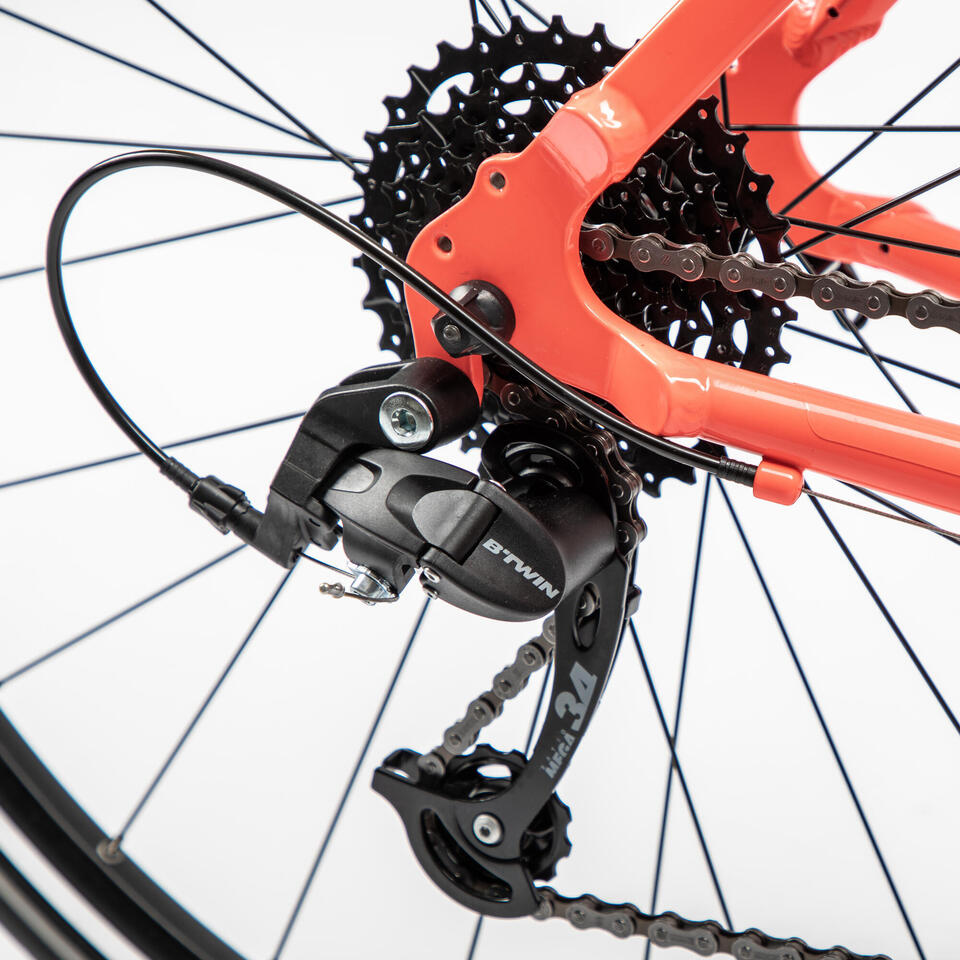 VÉLO ROUTE FEMME TRIBAN EASY CORAIL – Image 10