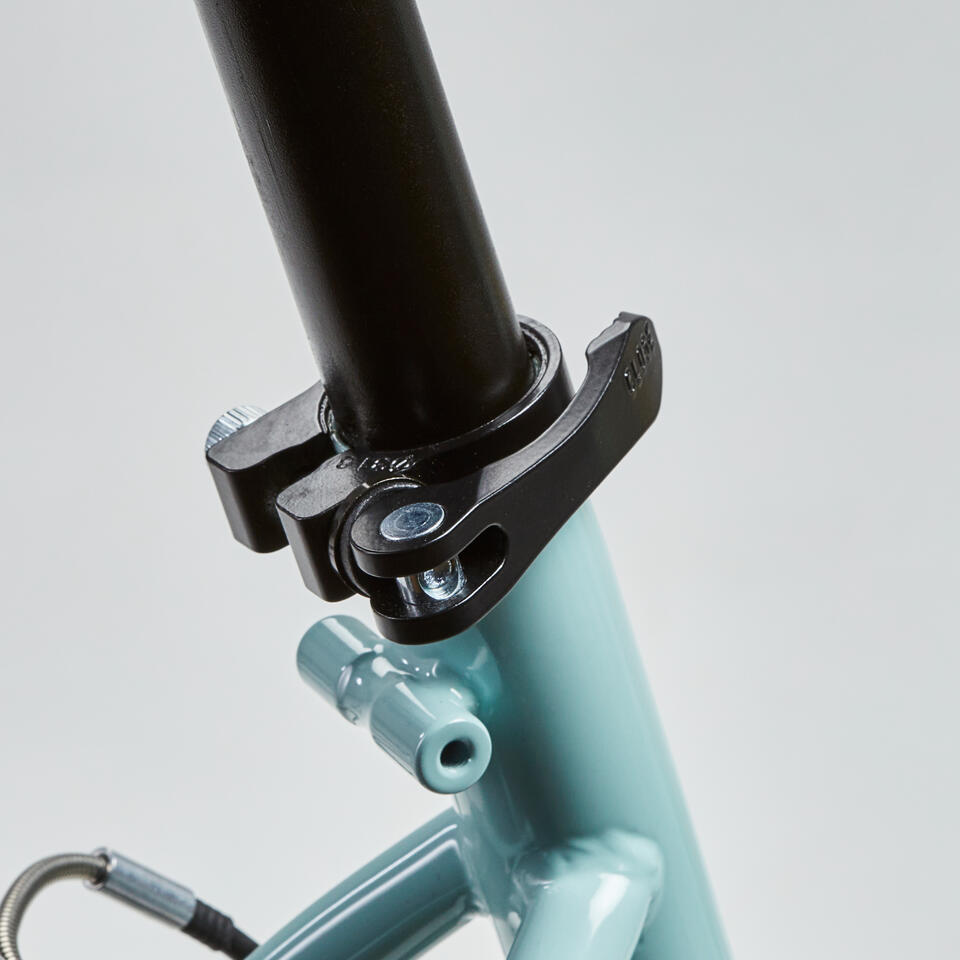 VELO TOUT CHEMIN RIVERSIDE 120 ENJAMBEMENT BAS VERT PASTEL – Image 10