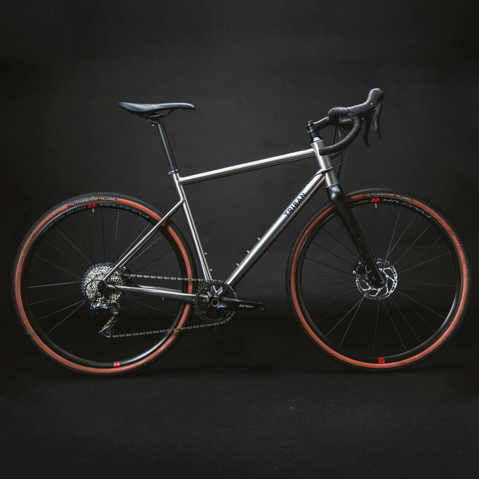 VELO TRIBAN GRAVEL GRVL 900 FEMME CADRE TITANE SHIMANO GRX – Image 2