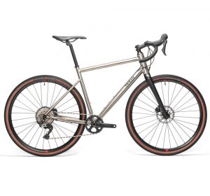 VELO TRIBAN GRAVEL GRVL 900 FEMME CADRE TITANE SHIMANO GRX